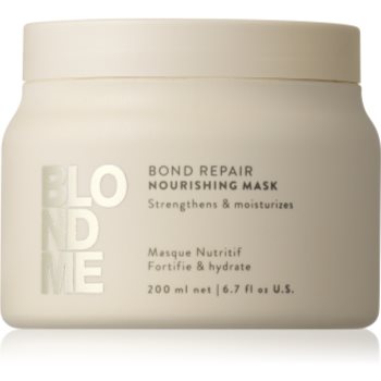 Schwarzkopf Professional Blondme Bond Repair Nourishing Mask Masca intens hrănitoare - imagine 2